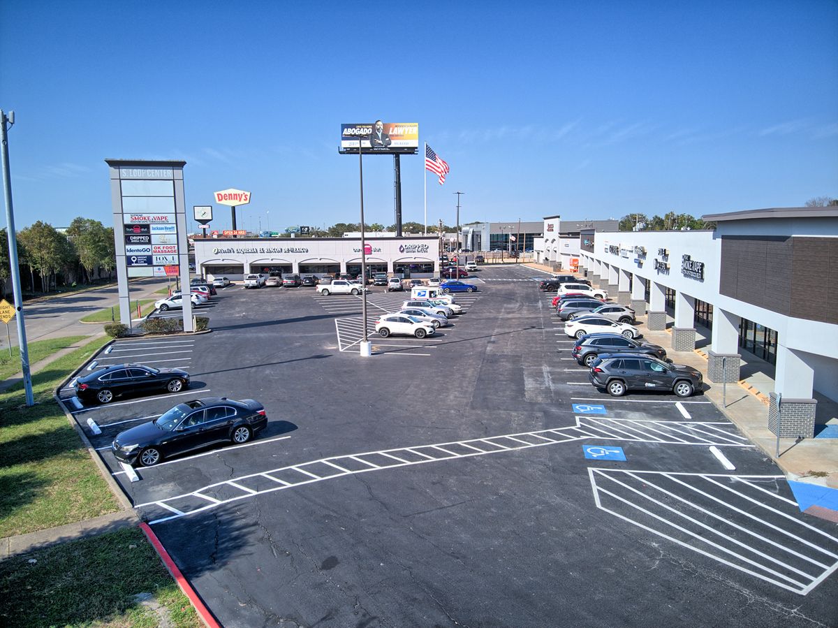 South Loop Center aerial view, Houston TX