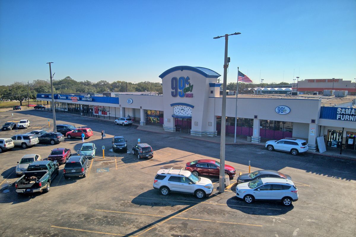 Westbury Triangle aerial view, Houston TX